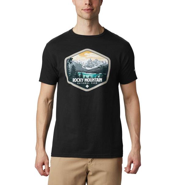 Columbia Pegasus T-Shirt Men Black USA (US1177480)